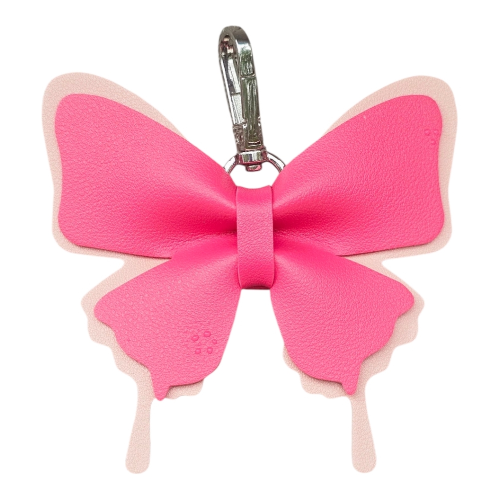 Pink Butterfly Keychain